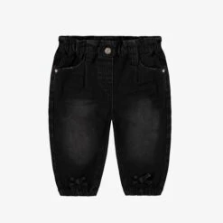 Jean Noir Sac Taille En Papier, Bébé