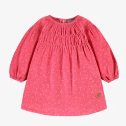 Robe Rose à Motifs, Bébé
