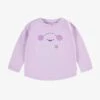 T-shirt Mauve Avec Illustration, Bébé