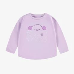 T-shirt Mauve Avec Illustration, Bébé