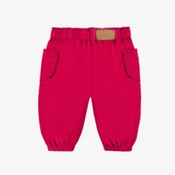 Pantalon Rose En Velours Côtelé, Bébé -Souris Mini Boutique F25B4008B B2 6b0108c2 8a0d 4ec9 a747 2e22c1c4c918