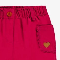 Pantalon Rose En Velours Côtelé, Bébé -Souris Mini Boutique F25B4008B Zoom2 973075fa c3ea 4eae 89b1 eb36fc7a37cc
