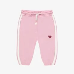 Pantalon Rose Style Jogger En Molleton, Bébé