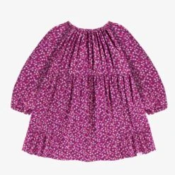 Robe Mauve à Motif Floral, Bébé