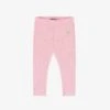 Legging Rose Pâle En Tricot Côtelé, Bébé