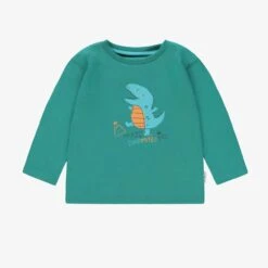 T-shirt Vert Avec Illustration, Bébé