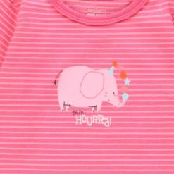 Cache-couche Rose Avec Rayures Et éléphant, Bébé -Souris Mini Boutique F25B6001B 98 Zoom