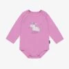 Cache-couche Mauve Avec Illustration De Licorne, Bébé