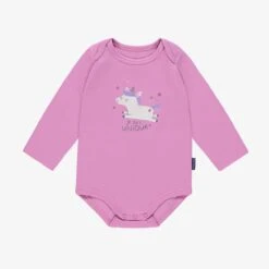 Cache-couche Mauve Avec Illustration De Licorne, Bébé