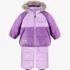 Habit De Neige Deux Pièces Mauve, Bébé