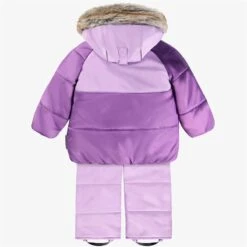 Habit De Neige Deux Pièces Mauve, Bébé 17 Habit De Neige Deux Pièces Mauve, Bébé -Souris Mini Boutique F25B7010B 100 Kit B
