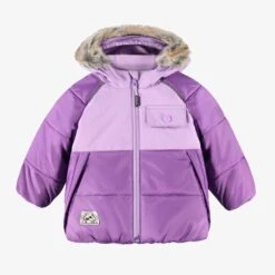 Habit De Neige Deux Pièces Mauve, Bébé 15 Habit De Neige Deux Pièces Mauve, Bébé -Souris Mini Boutique F25B7010B 100 Manteau