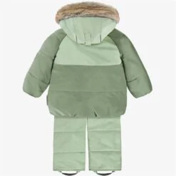 Habit De Neige Deux Pièces Vert, Bébé 17 Habit De Neige Deux Pièces Vert, Bébé -Souris Mini Boutique F25B7110B 100 Kit B