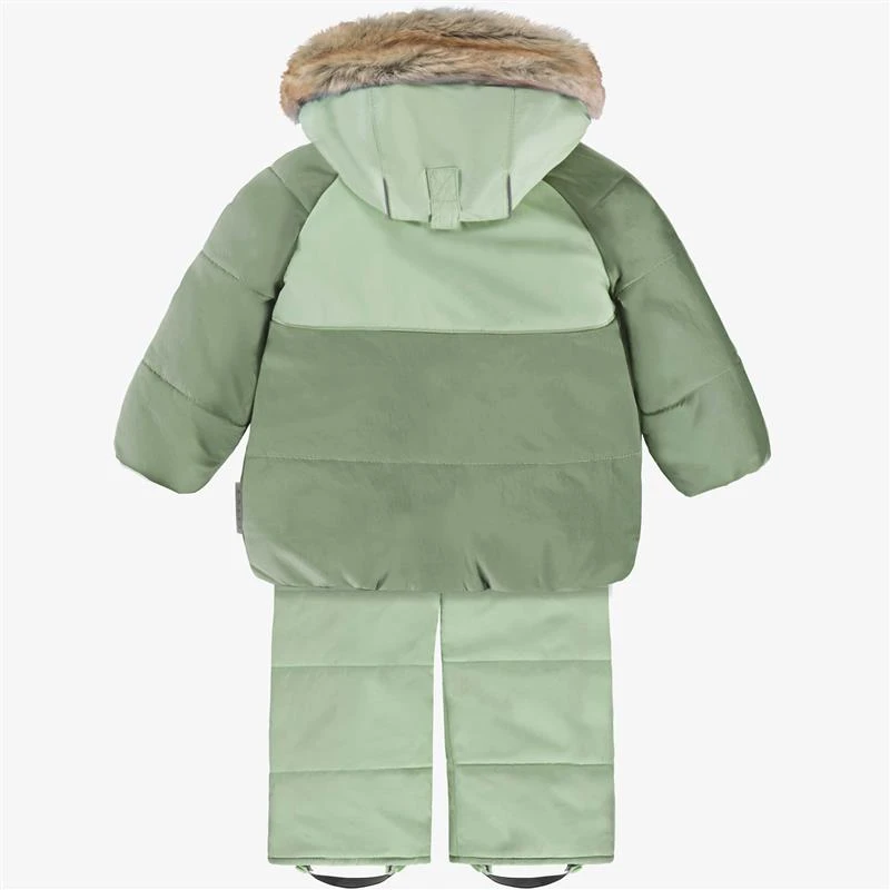 Habit De Neige Deux Pièces Vert, Bébé 8 Habit De Neige Deux Pièces Vert, Bébé – Image 8