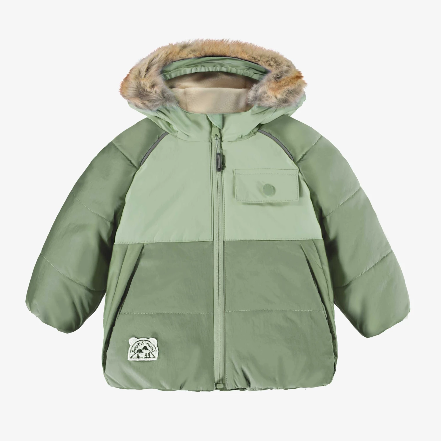 Habit De Neige Deux Pièces Vert, Bébé 6 Habit De Neige Deux Pièces Vert, Bébé – Image 6