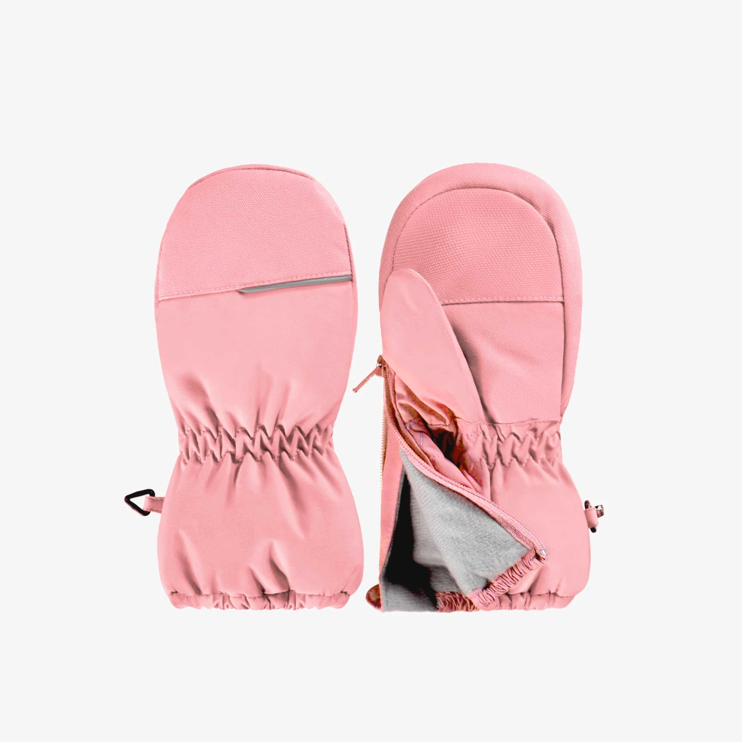 Mitaines Roses En Nylon, Bébé 1 Mitaines Roses En Nylon, Bébé