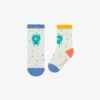 Chaussettes Crème Avec Ourson, Bébé