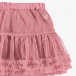 Jupe Rose En Tulle Souple, Bébé -Souris Mini Boutique F25B9805B Zoom2