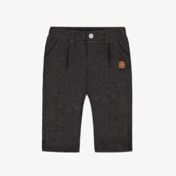 Pantalon Gris En Flanelle, Bébé