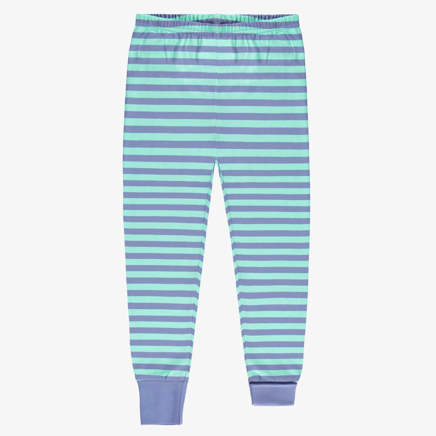 Pyjama Deux Pièces Bleu à Rayures, Enfant 7 Pyjama Deux Pièces Bleu à Rayures, Enfant – Image 7