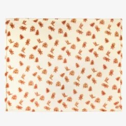 Couverture En Peluche Crème à Motifs Pain D’épices -Souris Mini Boutique F25C1703C 98 F