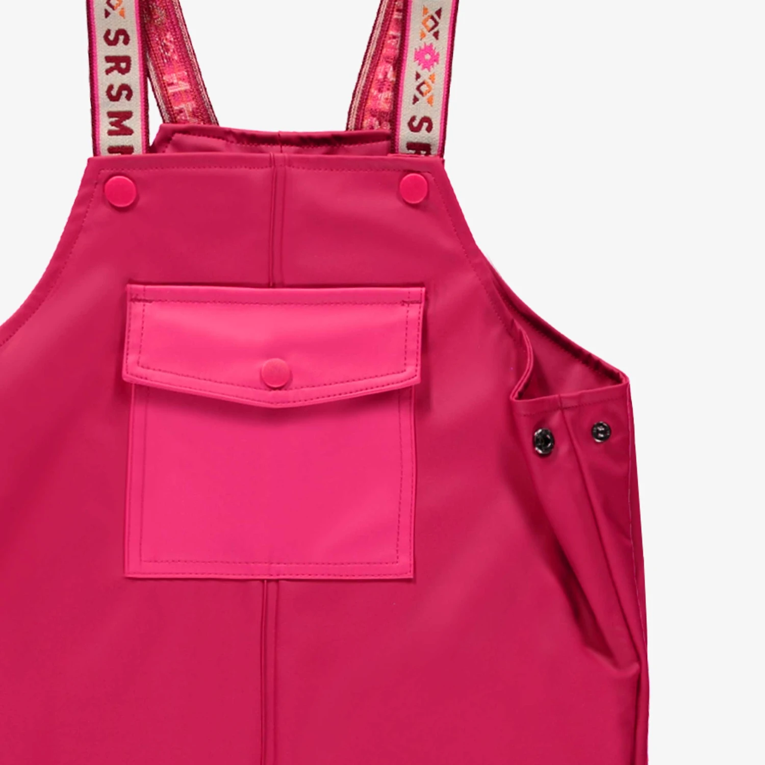 Salopette De Pluie Rose, Enfant 7 Salopette De Pluie Rose, Enfant – Image 7