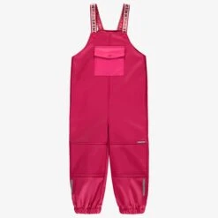 Salopette De Pluie Rose, Enfant