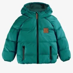 Manteau Doudoune Léger Turquoise, Enfant