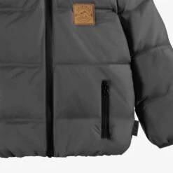 Manteau Doudoune Léger Gris Foncé, Enfant -Souris Mini Boutique F25C2103C 100 Zoom