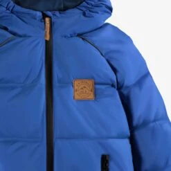 Manteau Doudoune Léger Bleu, Enfant -Souris Mini Boutique F25C2106C 100 Zoom2