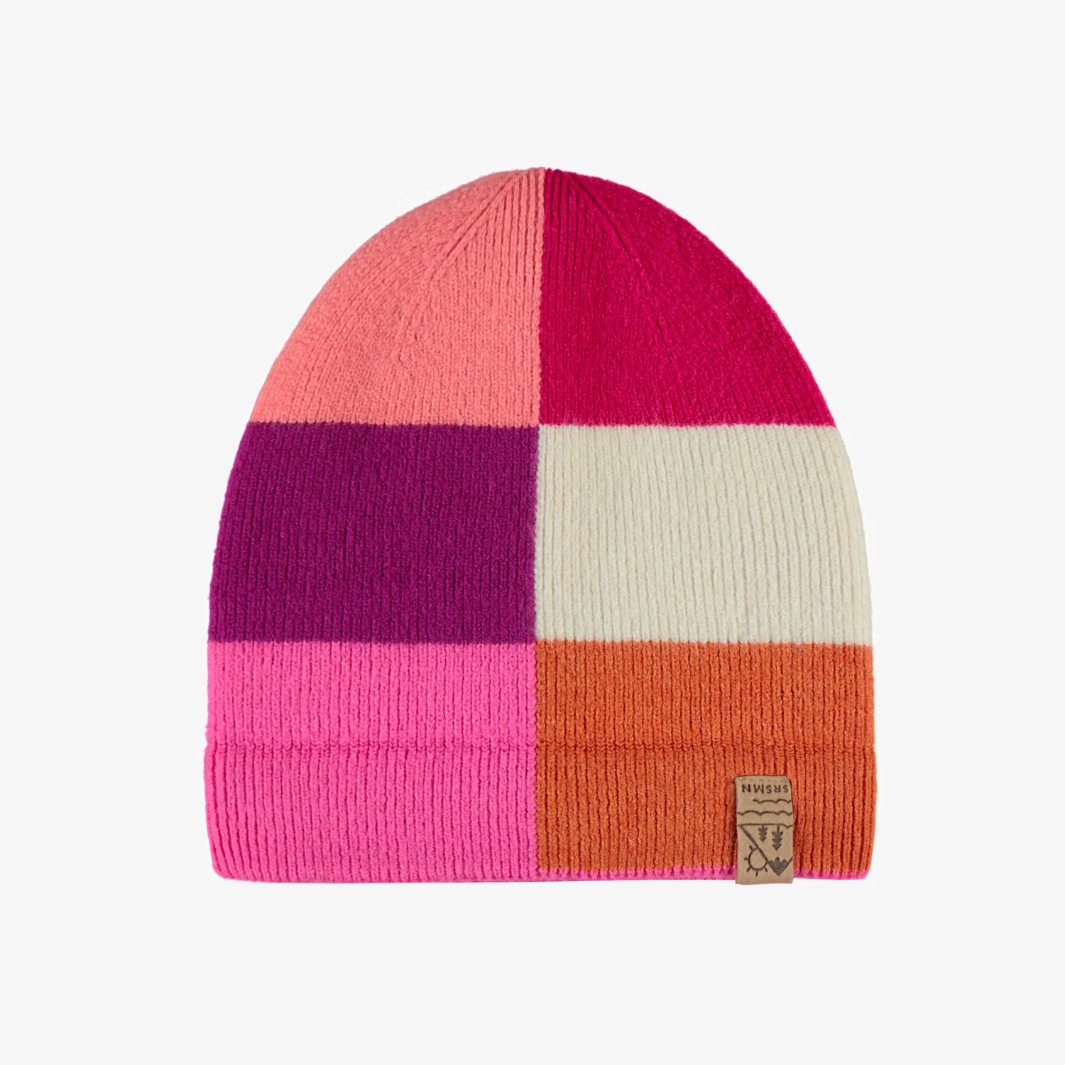 Tuque Multicolore En Tricot, Enfant 2 Tuque Multicolore En Tricot, Enfant – Image 2