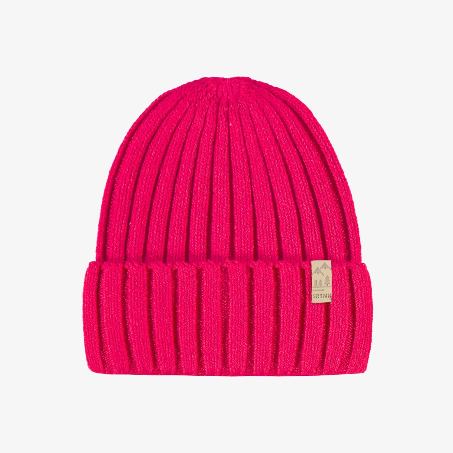 Tuque Rose Framboise En Tricot, Enfant 1 Tuque Rose Framboise En Tricot, Enfant