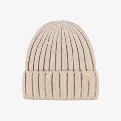 Tuque Crème En Tricot, Enfant