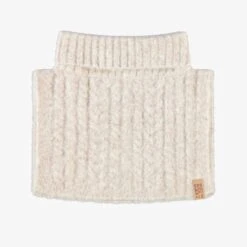 Cache-cou Beige En Tricot, Enfant