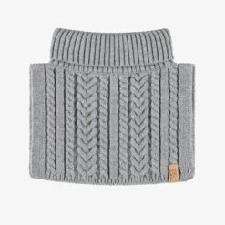 Cache-cou Gris En Tricot, Enfant