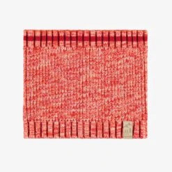 Cache-cou Orange En Tricot, Enfant