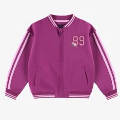 Veste Mauve Avec Broderie, Enfant