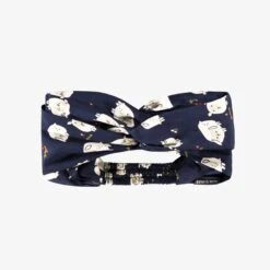 Bandeau Bleu Marine à Motifs, Enfant