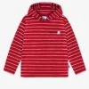 T-shirt Rouge à Rayures Avec Capuchon, Enfant