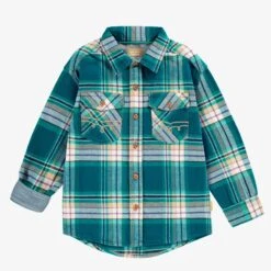 Chemise Turquoise à Carreaux, Enfant