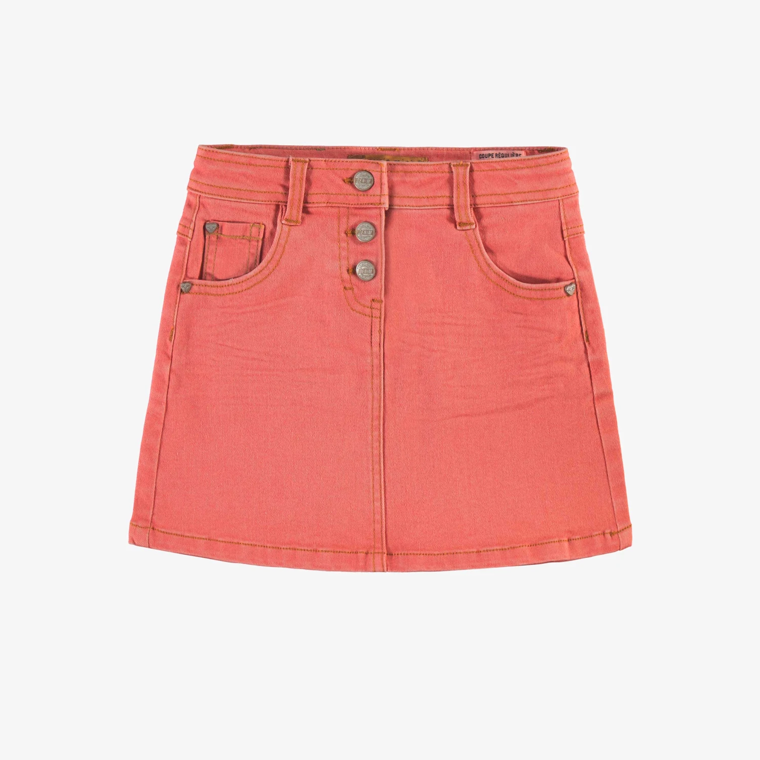 Jupe Rose En Denim, Enfant 1 Jupe Rose En Denim, Enfant