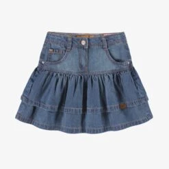 Jupe Bleue En Denim, Enfant