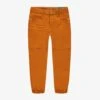 Jean Orange Coupe Décontractée, Enfant