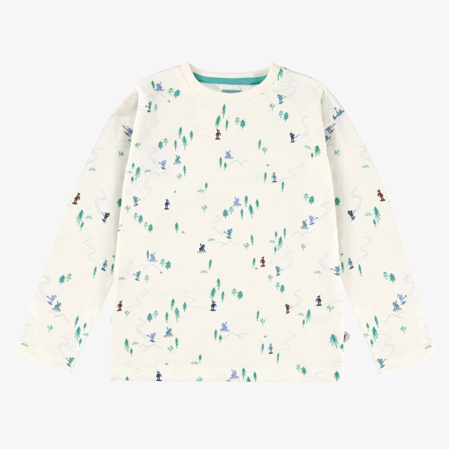 T-shirt Crème Avec Motifs, Enfant 1 T-shirt Crème Avec Motifs, Enfant
