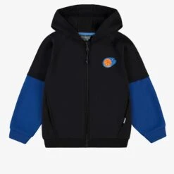 Veste à Capuchon Noire, Enfant