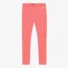 Legging Rose En Tricot Côtelé, Enfant