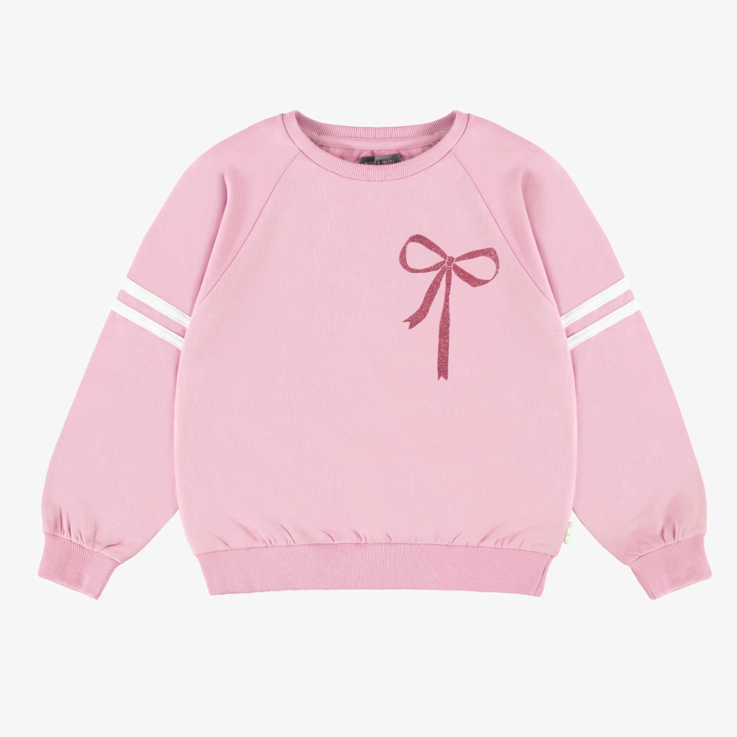 Chandail Rose En Molleton Avec Boucle, Enfant 1 Chandail Rose En Molleton Avec Boucle, Enfant