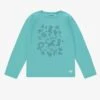 T-shirt Turquoise à Motifs Western, Enfant