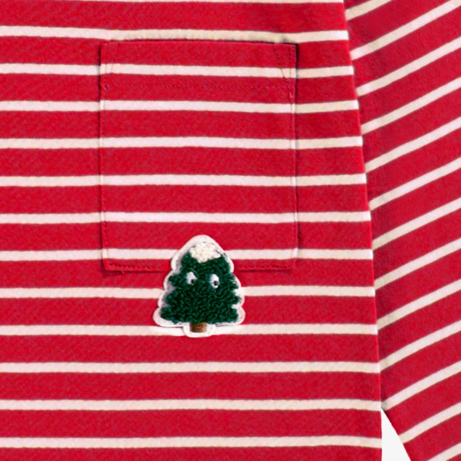 T-shirt Rouge à Rayures, Enfant 2 T-shirt Rouge à Rayures, Enfant – Image 2