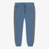 Pantalon Style Jogger Bleu Et Gris, Enfant